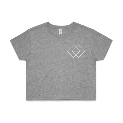 Women's crop tops - Sage/Pink/Coal/Black/Grey Thumbnail