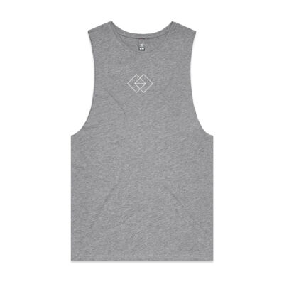 Men's Muscle Tanks - Grey/Army/Black/Coal/Pink Thumbnail