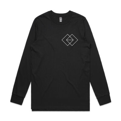 Men's Long Sleeve Tee -Black/Army/Coal/Grey/Tan/Pink Thumbnail