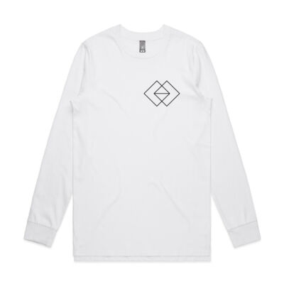 Men's Long Sleeve - White Thumbnail